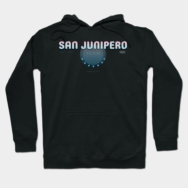 San Junipero - Black Mirror Hoodie by michelevalerio